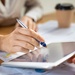 Casca Triple Function Lighted Copper Pen with Stylus
