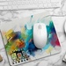 Large Full Color Rectangular Mouse Pads
