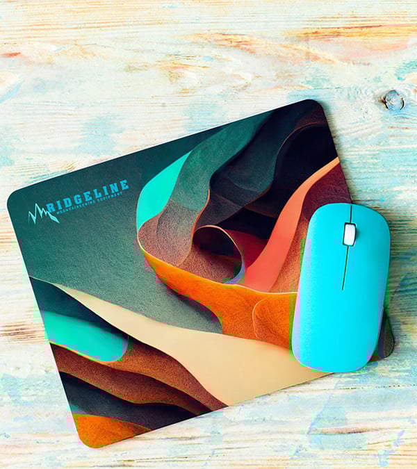 Large Full Color Rectangular Mouse Pads