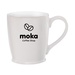 16 oz. Stylish Cafe Ceramic Mug - Multi Imprint Location