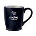 16 oz. Stylish Cafe Ceramic Mug - Multi Imprint Location