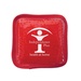 Square Plush Gel Bead Hot/Cold Pack - 1 Color Imprint