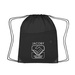 Promotional Sports Backpack w/ Front Zipper