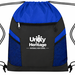 Unity & Heritage Ripstop Drawstring Bag