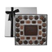 Gift Box with Custom Dark Chocolate Centerpiece (Thank You)