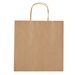 Kraft Paper Brown Shopping Bag - 13"W x 13"H