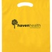 Promotional Plastic Die Cut Bag - 12" x 15" x 3"