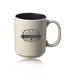 13oz. Santos Matte Two Tone Coffee Mugs