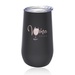 9 oz. Stemless Flute Wine Glasses with Lids