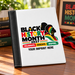 Black Heritage Custom Cover Manager Date Log Planner-2027