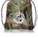 Black Trim Drawstring Bag