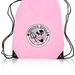 Black Trim Drawstring Bag