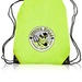 Black Trim Drawstring Bag