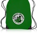 Black Trim Drawstring Bag