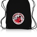 Black Trim Drawstring Bag