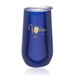9 oz. Stemless Flute Wine Glasses with Lids