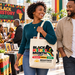 Honor Celebrate Inspire 100% Cotton Tote Bag - Full Color