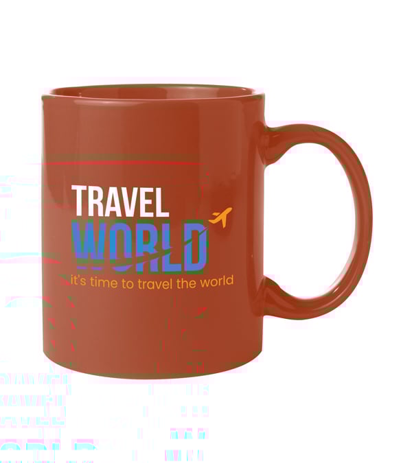 11 oz. Colored Budget Ceramic Mug