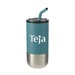 Velocity 16 oz. Tumbler with Stainless Steel Straw