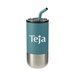 Velocity 16 oz. Tumbler with Stainless Steel Straw