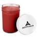 Jelly Jar Candle with White Lid