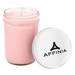 Jelly Jar Candle with White Lid