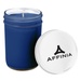 Jelly Jar Candle with White Lid