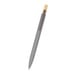 Recycled Aluminum Pen With Bamboo Plunger