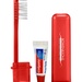 Travel Toothbrush & Colgate Toothpaste