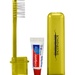 Travel Toothbrush & Colgate Toothpaste