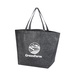 Crosshatch Non-Woven Shopper Tote Bag