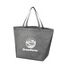 Crosshatch Non-Woven Shopper Tote Bag