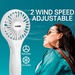 Rechargeable Battery-Operated Handheld Mini Fan