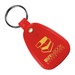 Antimicrobial Western Saddle Key Tag