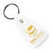 Antimicrobial Western Saddle Key Tag