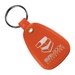 Antimicrobial Western Saddle Key Tag