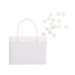 White Shopping Bag Mint Tin