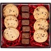Chocolate Chip Cookies and Molded Chocolates in Gift Box