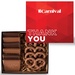 6 Piece Cookie and Confection Gift Box with Pretzels
