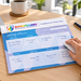 Plan With Confidence Weekly Paper Desk Mousepad 24 Page