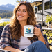 Happy Trails 11 oz. Custom Ceramic Mug