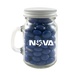 3.25 oz. Glass Mini Mason Jar - Chocolate Buttons