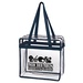 Personalized Clear Totes with Zipper