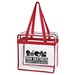 Personalized Clear Totes with Zipper