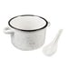 Campfire 20 oz. Ceramic Soup Bowl With Spoon