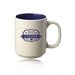 13oz. Santos Matte Two Tone Coffee Mugs