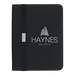 Contemporary Zippered Portfolio with Imprint