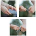 Imprinted Microfiber Cooling Mask with Travel Pouch