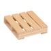 3" Square Mini Pallet Wood Coaster