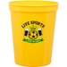 Custom 16 oz. Plastic Stadium Cups